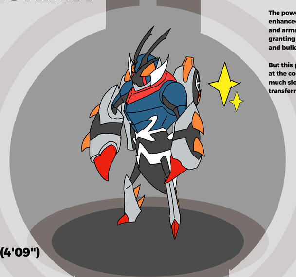 A Mega Lokix I made inspired by Kamen Rider