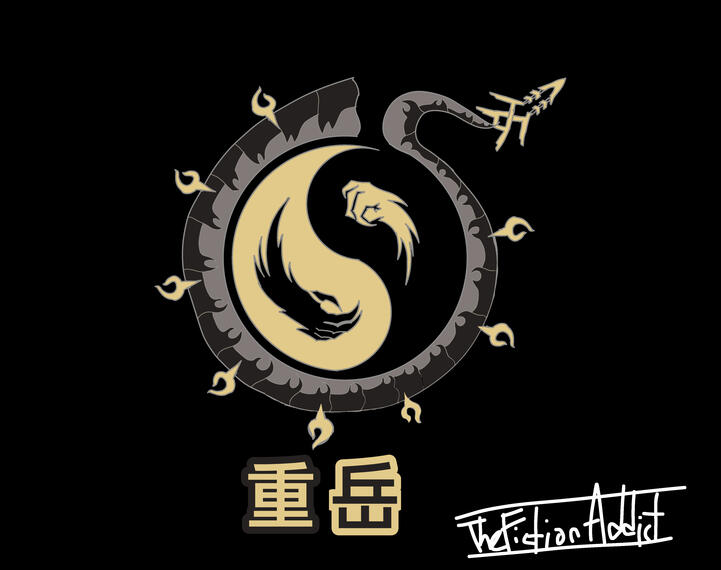 Logo based on Arknights Characters Chongyue